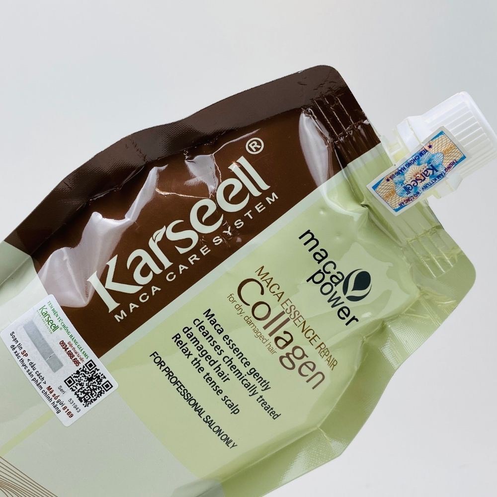 Kem ủ tóc collagen maca power 500ml