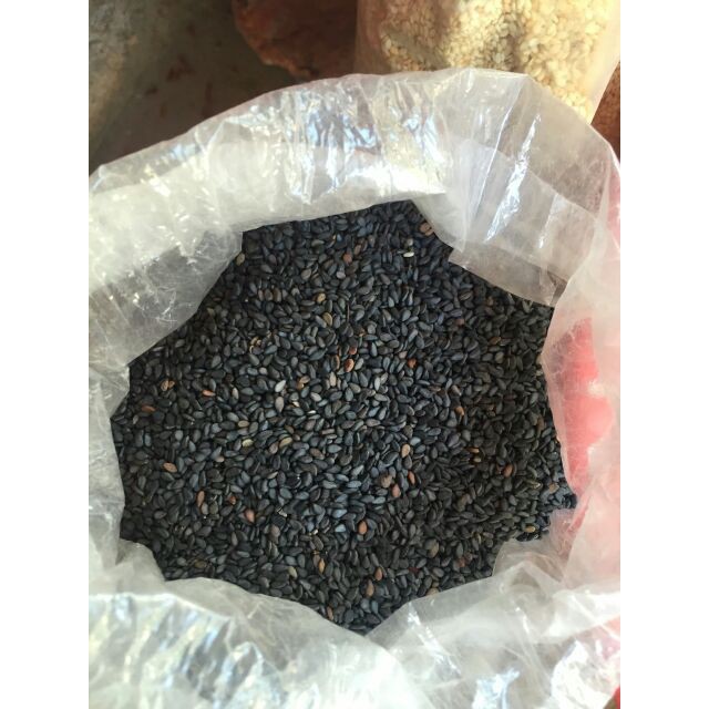 Mè đen, vừng đen quê rang sẵn (1kg) Đại lý gạo Bà Hoa