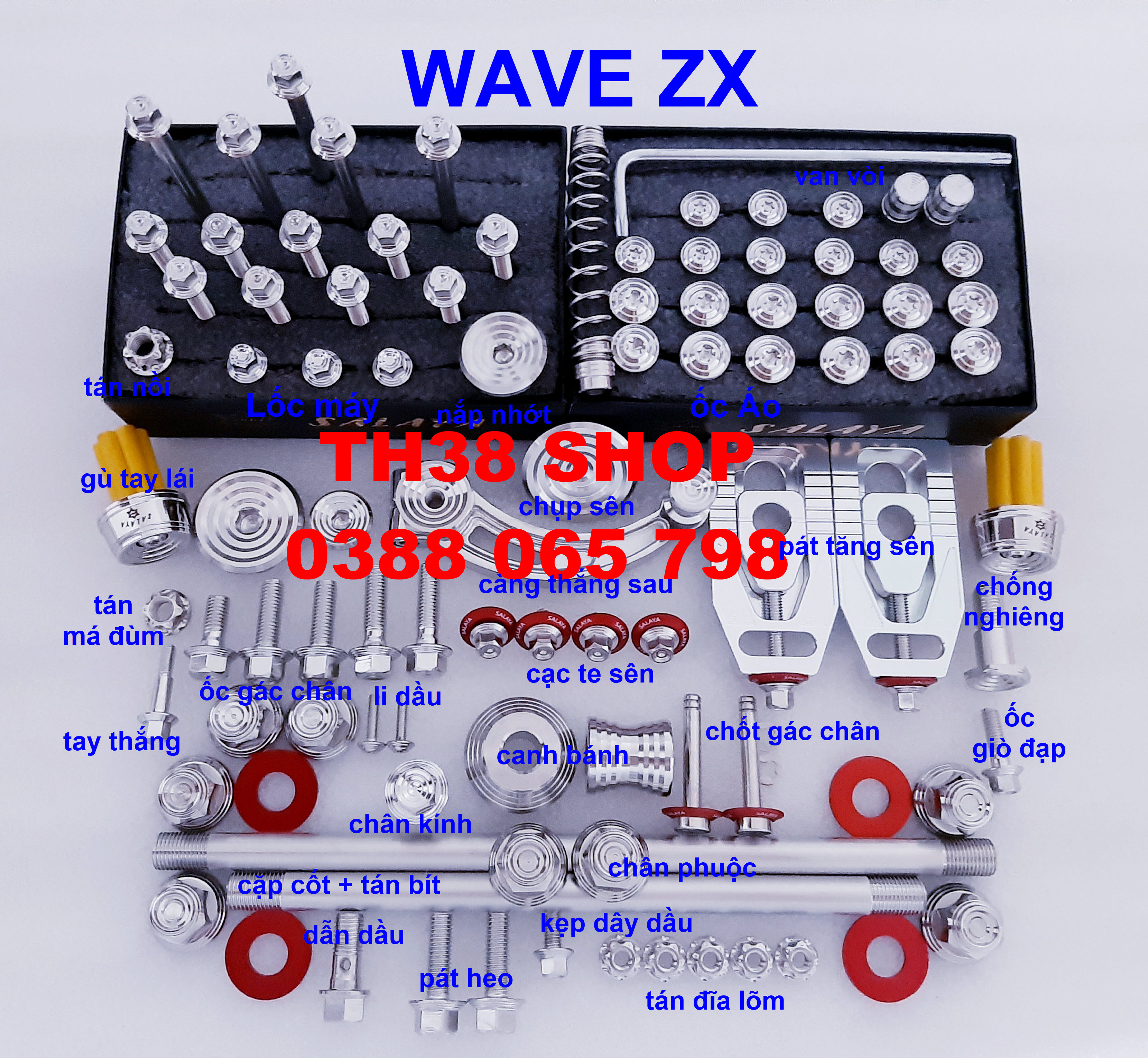 full ốc salaya wave zx mẫu thái [hai lựa chọn bên dưới]_giá liên hệ