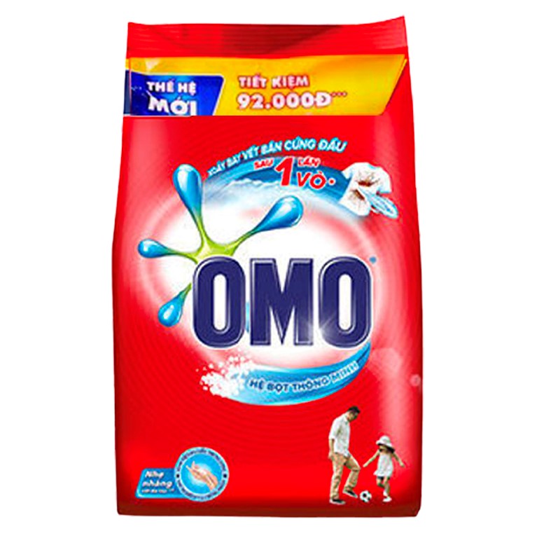 Bột giặt OMO thông minh siêu sạch 400gr / 800gr