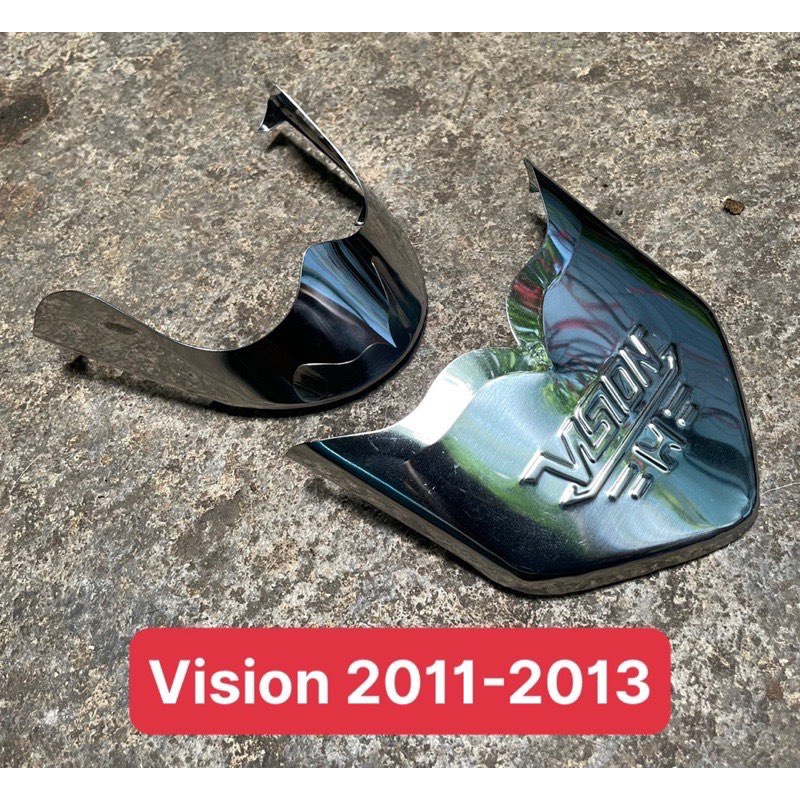 Bộ mỏ đuôi dè inox vision 2011 - 2013