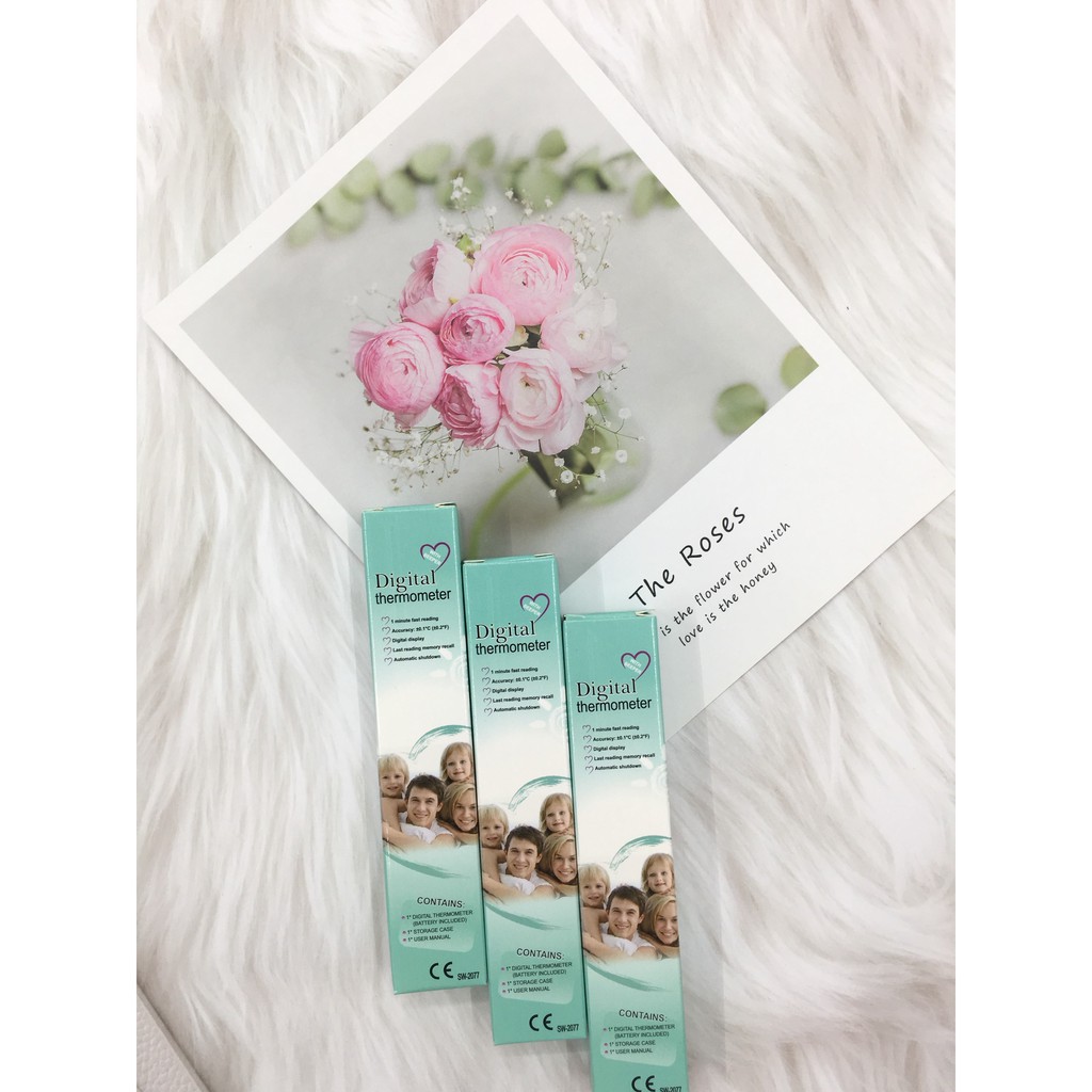 Nhiệt kế điện tử Digital Thermometer cao cấp cho bé