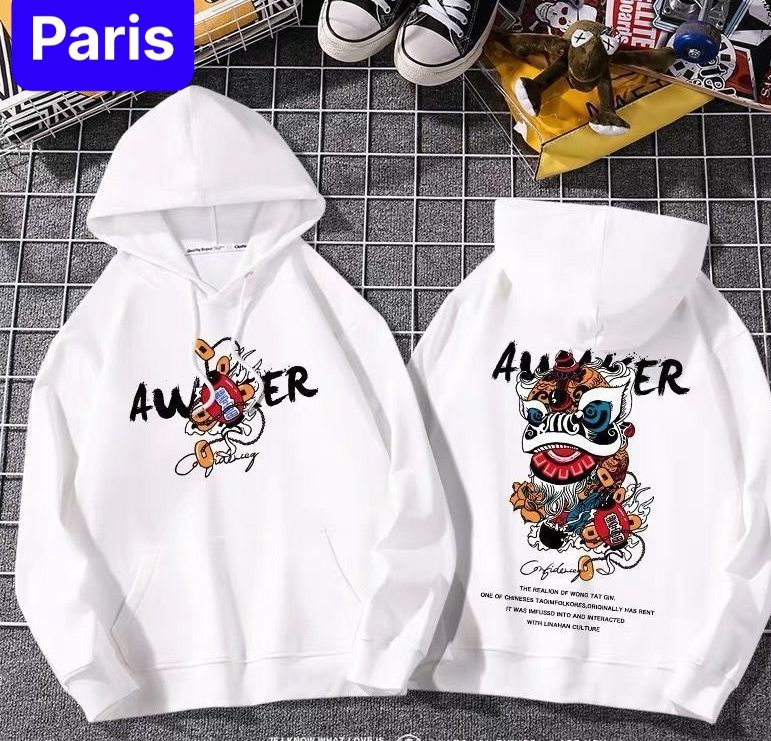 ÁO KHOÁC HOODIE NAM NỮ KÌ LÂN SANG CHẢNH CHẤT NỈ DÀY PHOM FROM RỘNG CHỐNG NẮNG NÓNG LẠNH  THU ĐÔNG HÈ HOT TREND 2023 - PARIS FASHION