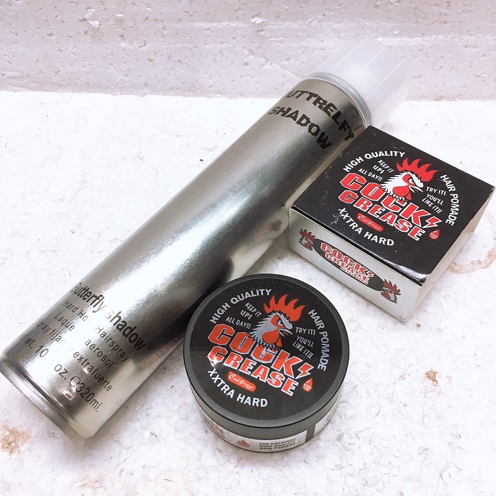 Combo Gôm Sáp Con Gà và Gôm Xịt Tóc Cứng