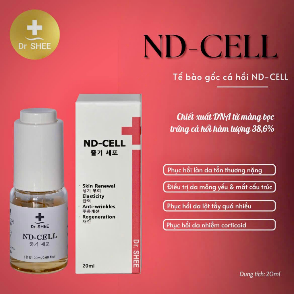 Tế bào gốc phục hồi NDCELL Dr.Shee