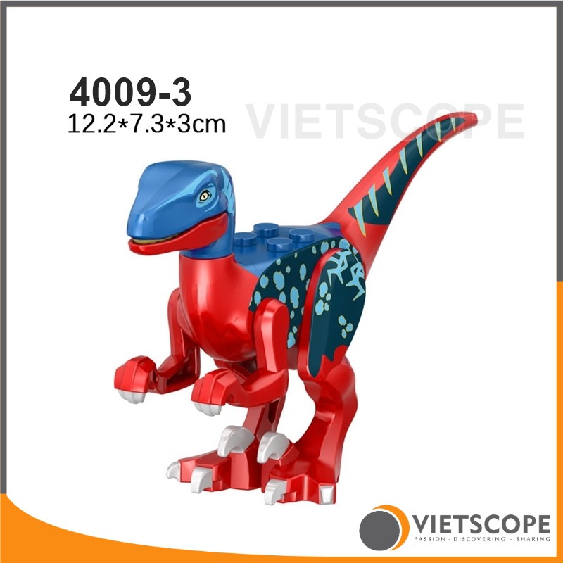 Lắp ráp khủng long Jurassic World - Non lego - 4009