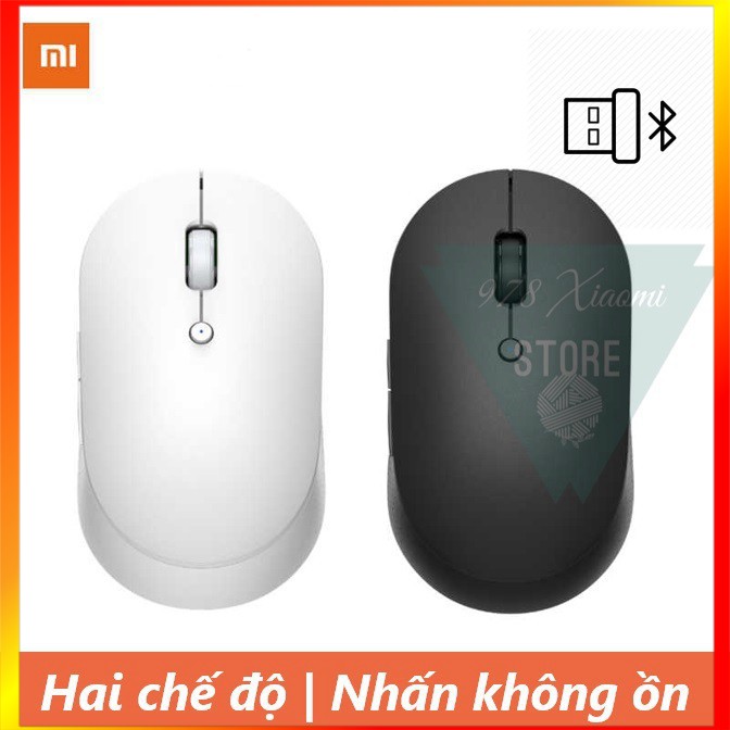 Chuột Thông Minh Xiaomi Silent Edition - Chuột Xiaomi Mi Dual Mode Wireless Mouse Silent Edition - MrPhukien