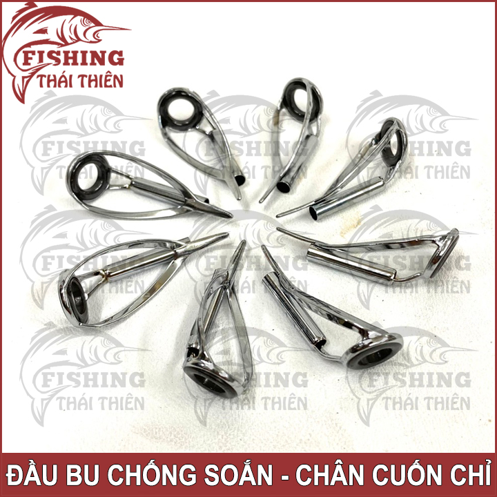 [HCM]Đầu Bu Chống Xoắn Cần Câu Cá CRTST Có Chân Cuốn Chỉ
