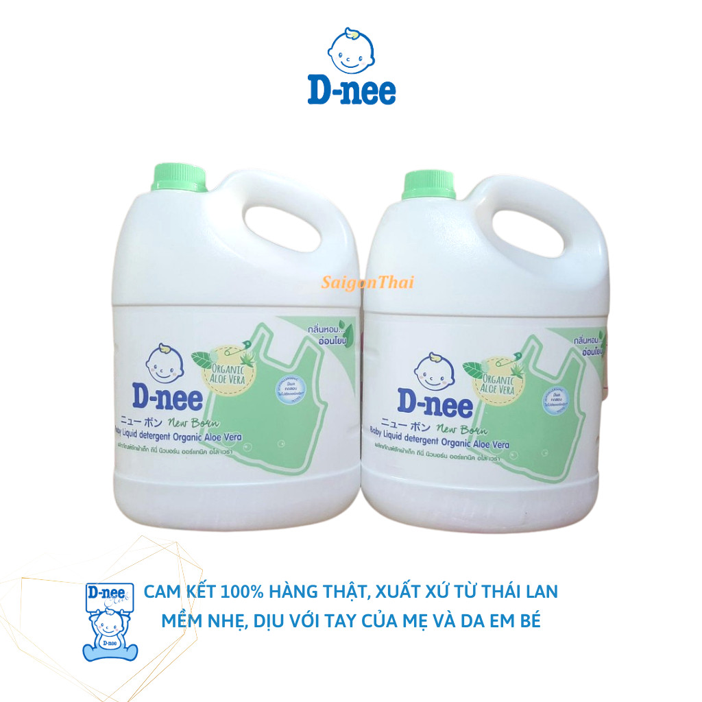 (SGT) Combo 2 can nước giặt Dnee 2800ml - Hàng Thái Lan