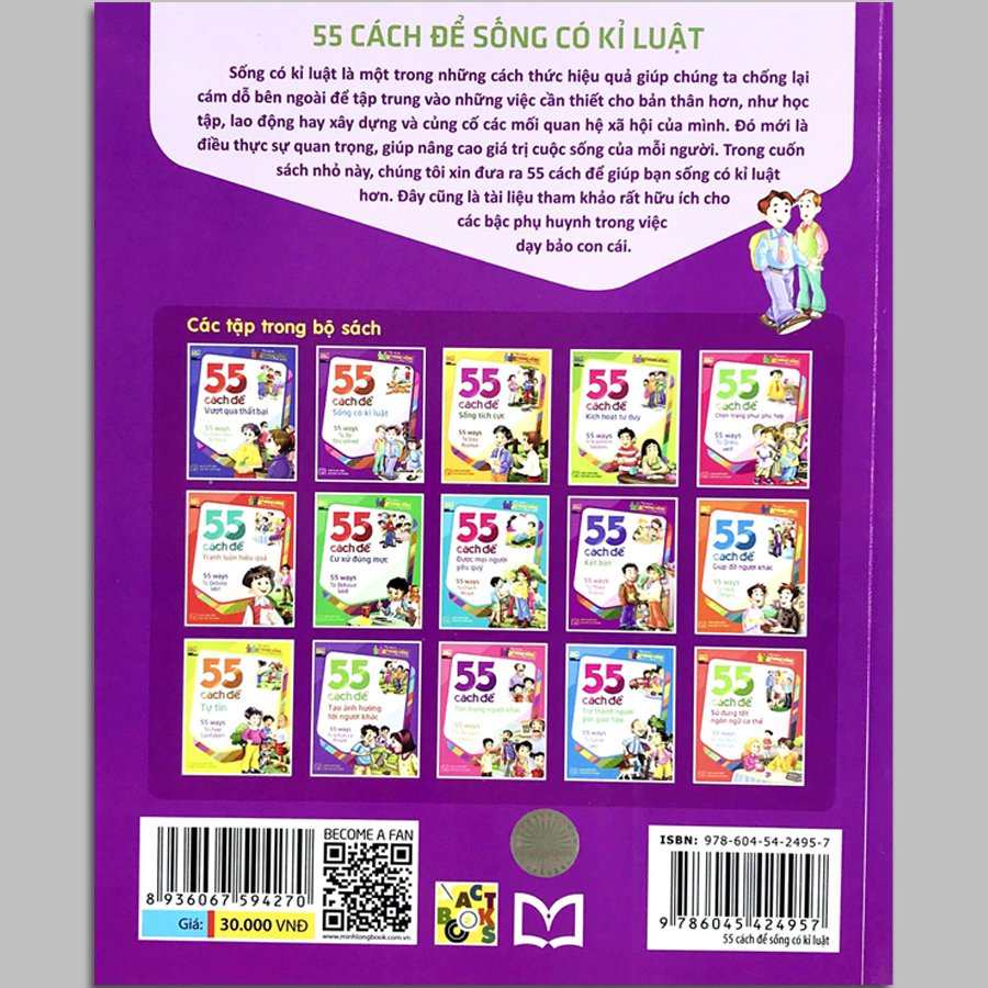 Sách - 55 Cách để sống có kỷ luật