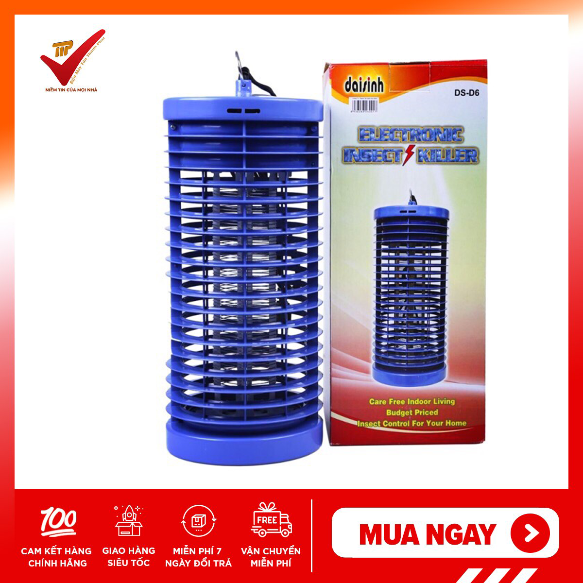 Đèn bắt muỗi Đại Sinh DS-D6