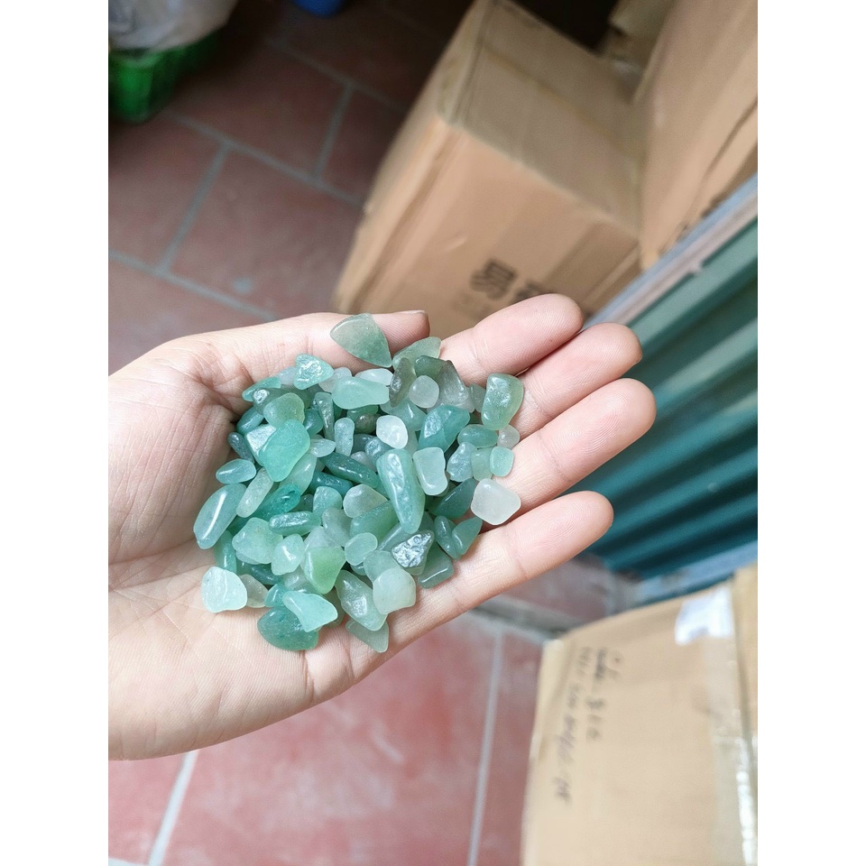 Đá Thạch Anh Thanh Tẩy Đủ Màu Trang Trí 100gr