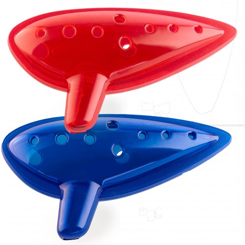 Kèn Ocarina Stagg bằng nhựa màu xanh Chính Hãng OCAPL-BL