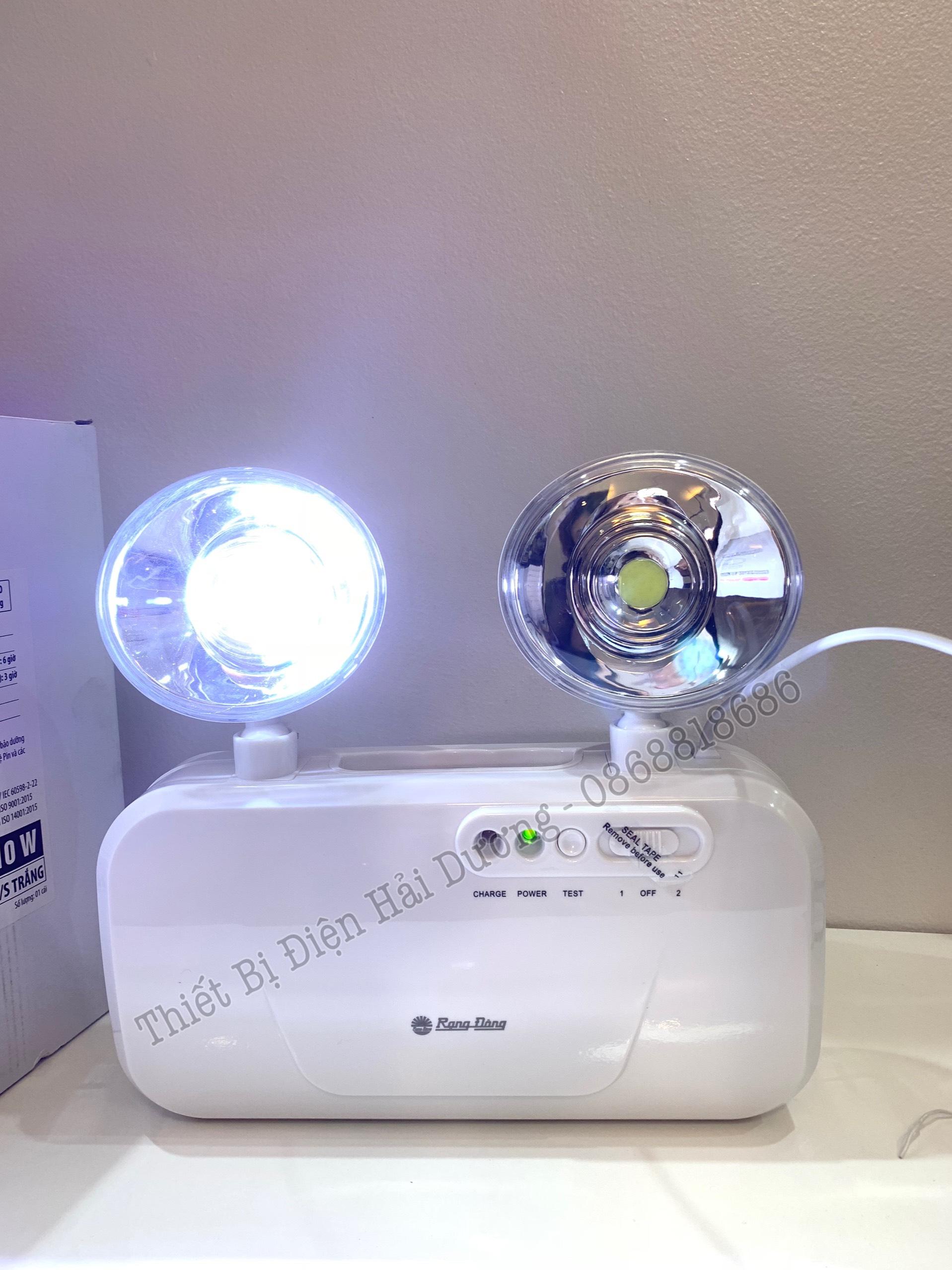 Đèn LED khẩn cấp Rạng Đông 10W D KC02/10W (Ánh sáng trắng)