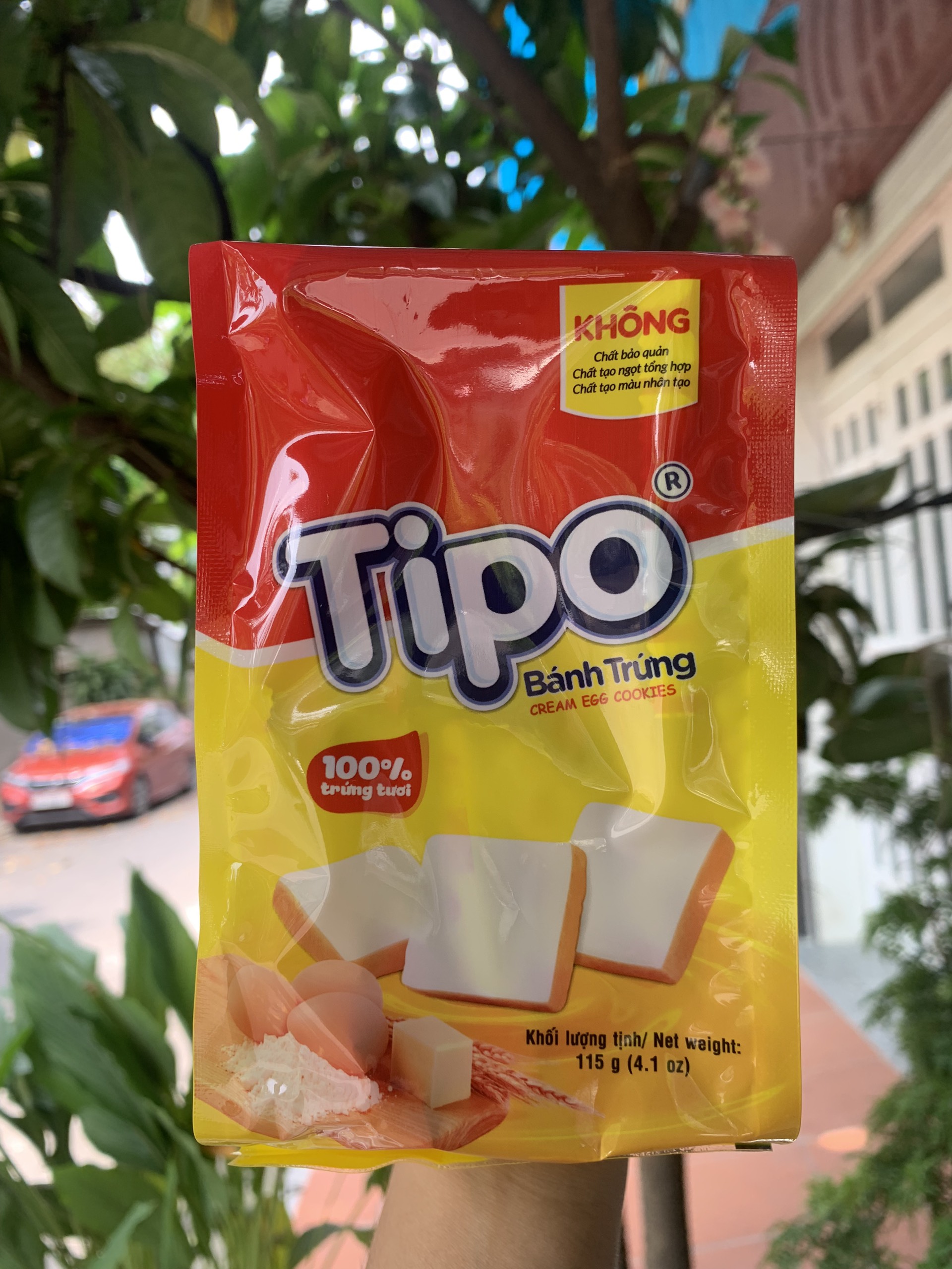 Bánh Tipo Trứng 115g