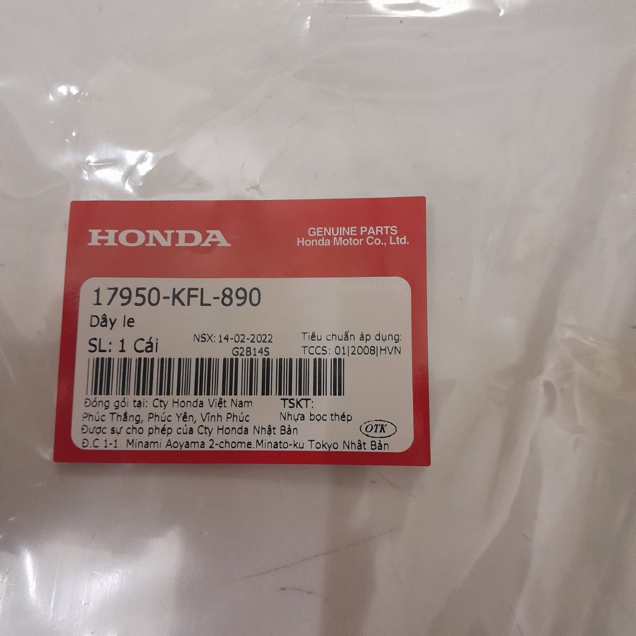 Dây le gió Future 1 _ SHOP PHỤ TÙNG HONDA