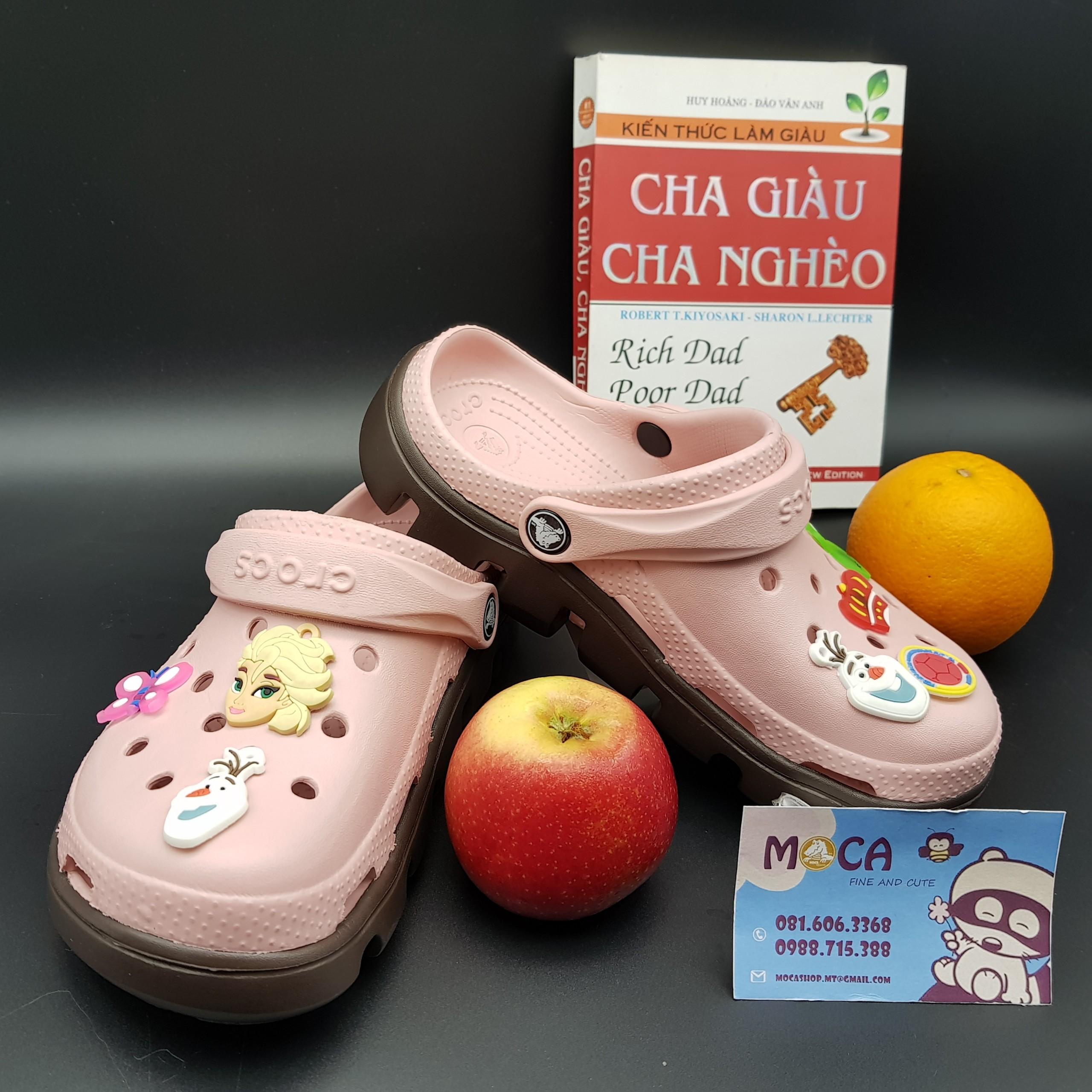 Dép Crocs Cá Sấu ( Tặng ngay 8 Jibbiz)