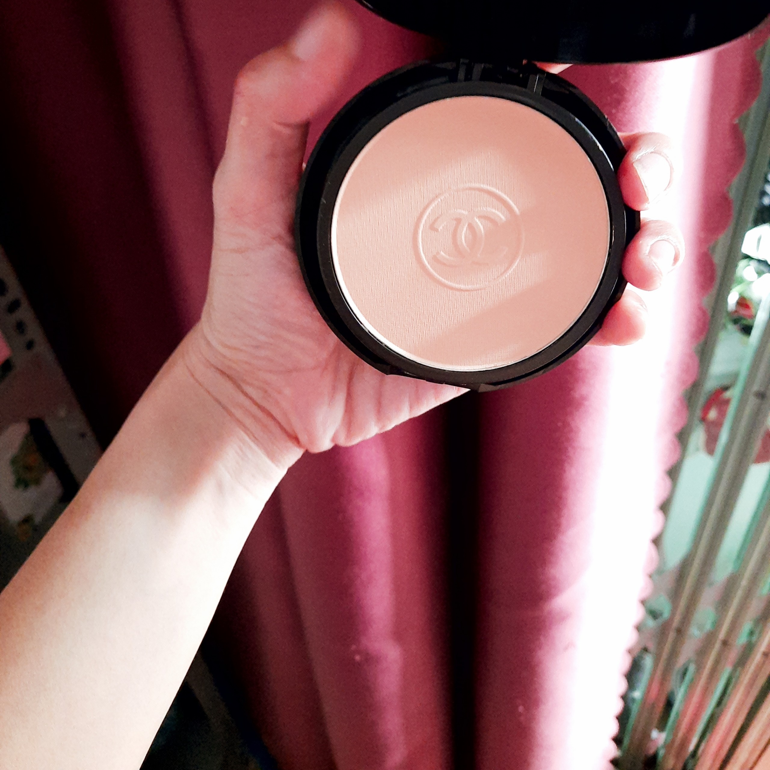 Phấn Phủ 2 Tầng Chanel COCO Pressed Powder SPF 25/PA+++ Siêu Mịn
