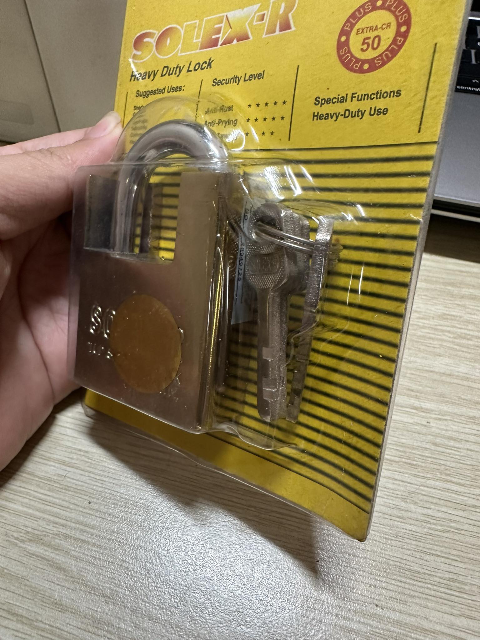 Ổ khoá chống cắt solex