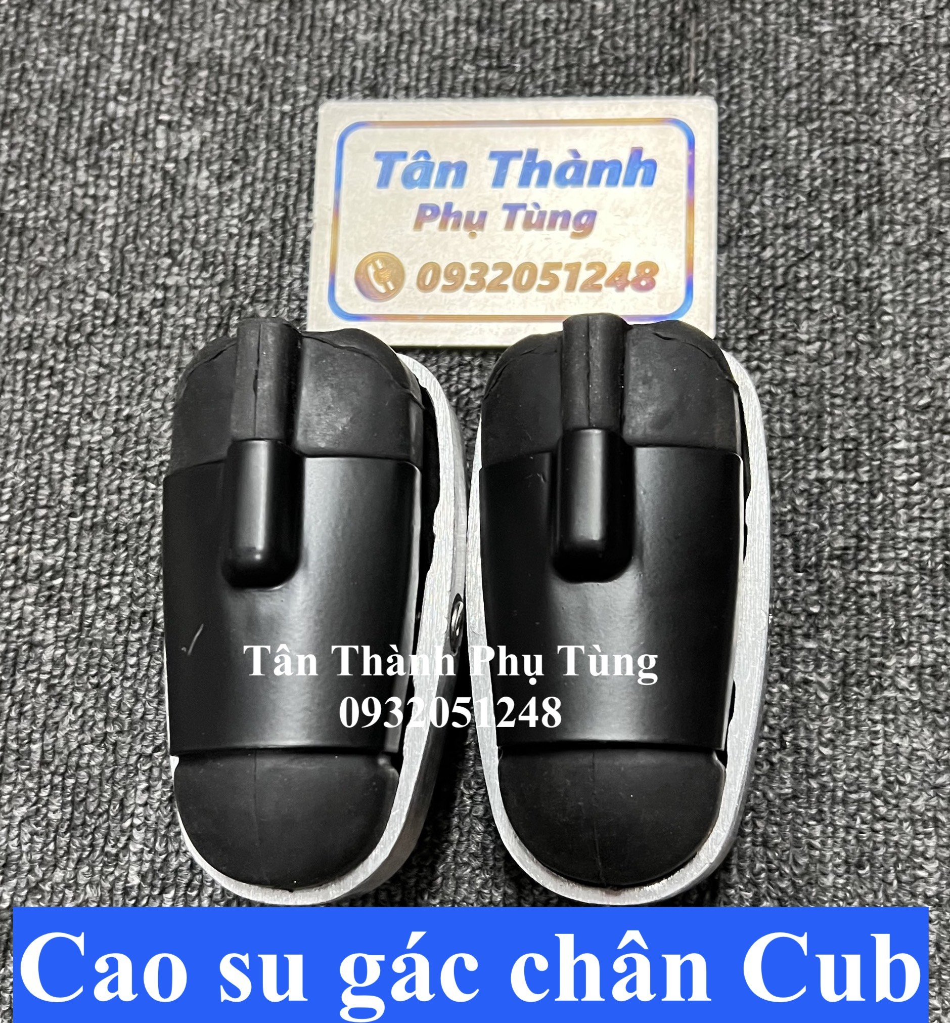 Cao su gác chân Cub- 1 cặp