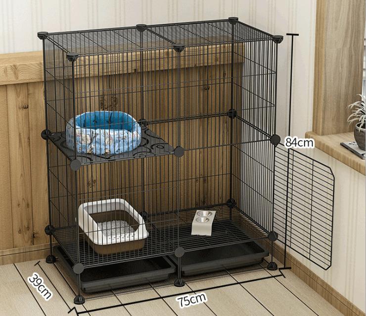 . chuồng mèo 2 tầng , có chân