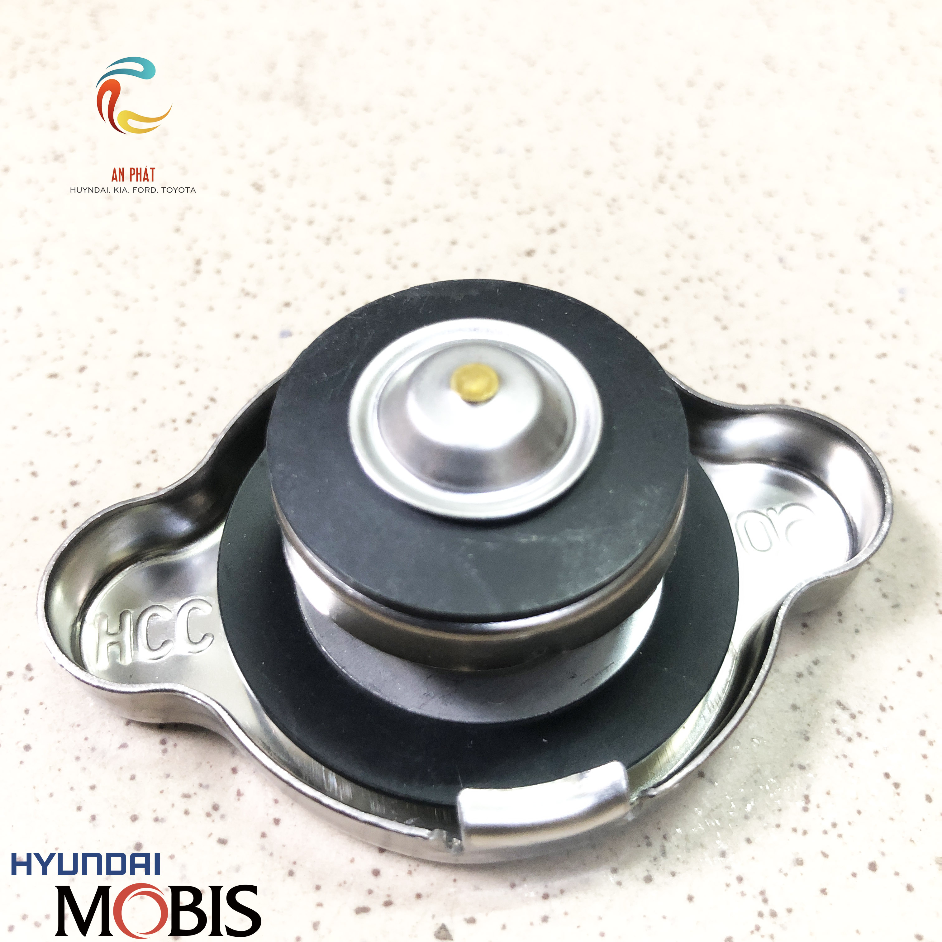 Nắp két nước HUYNDAI KIA i10, morning, getz, accent, soluto..v.v... chính hãng HUYNDAI MOBIS HÀN QUỐC