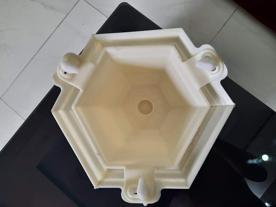 khuôn đúc chậu lục giác 20