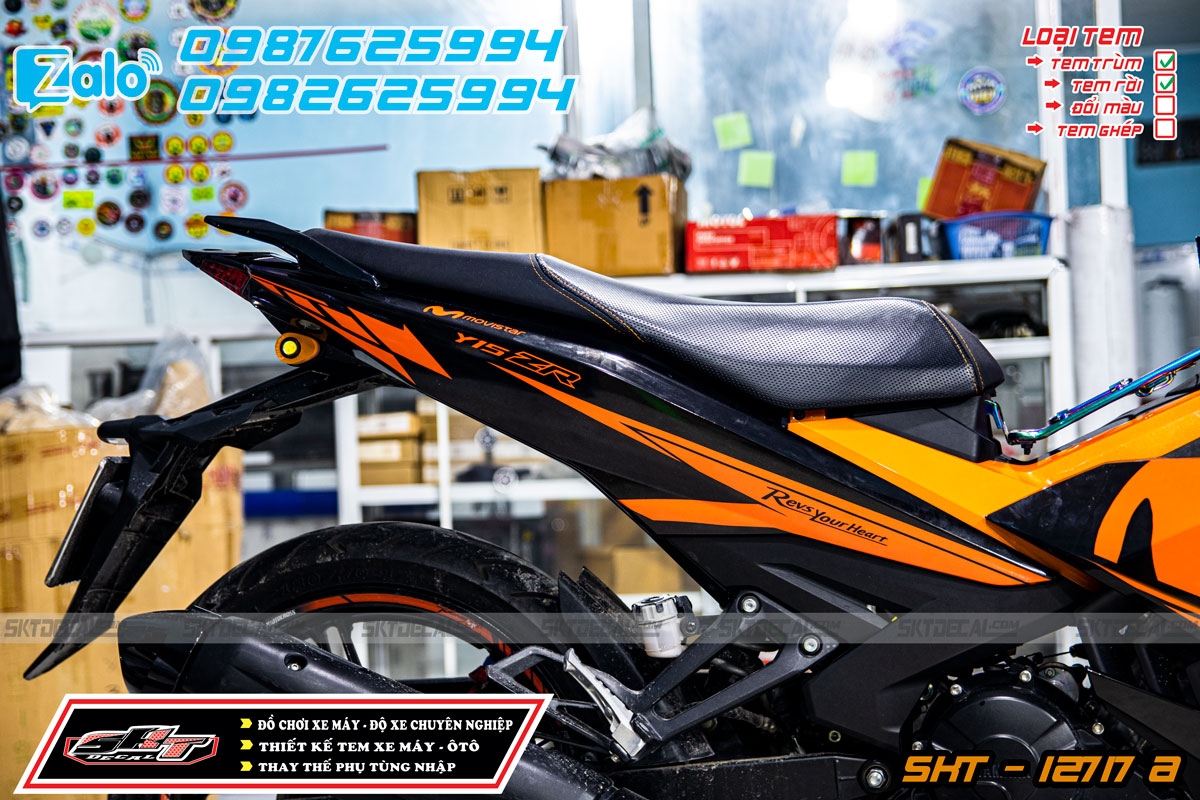 tem rời exciter 150 cam đen movistar