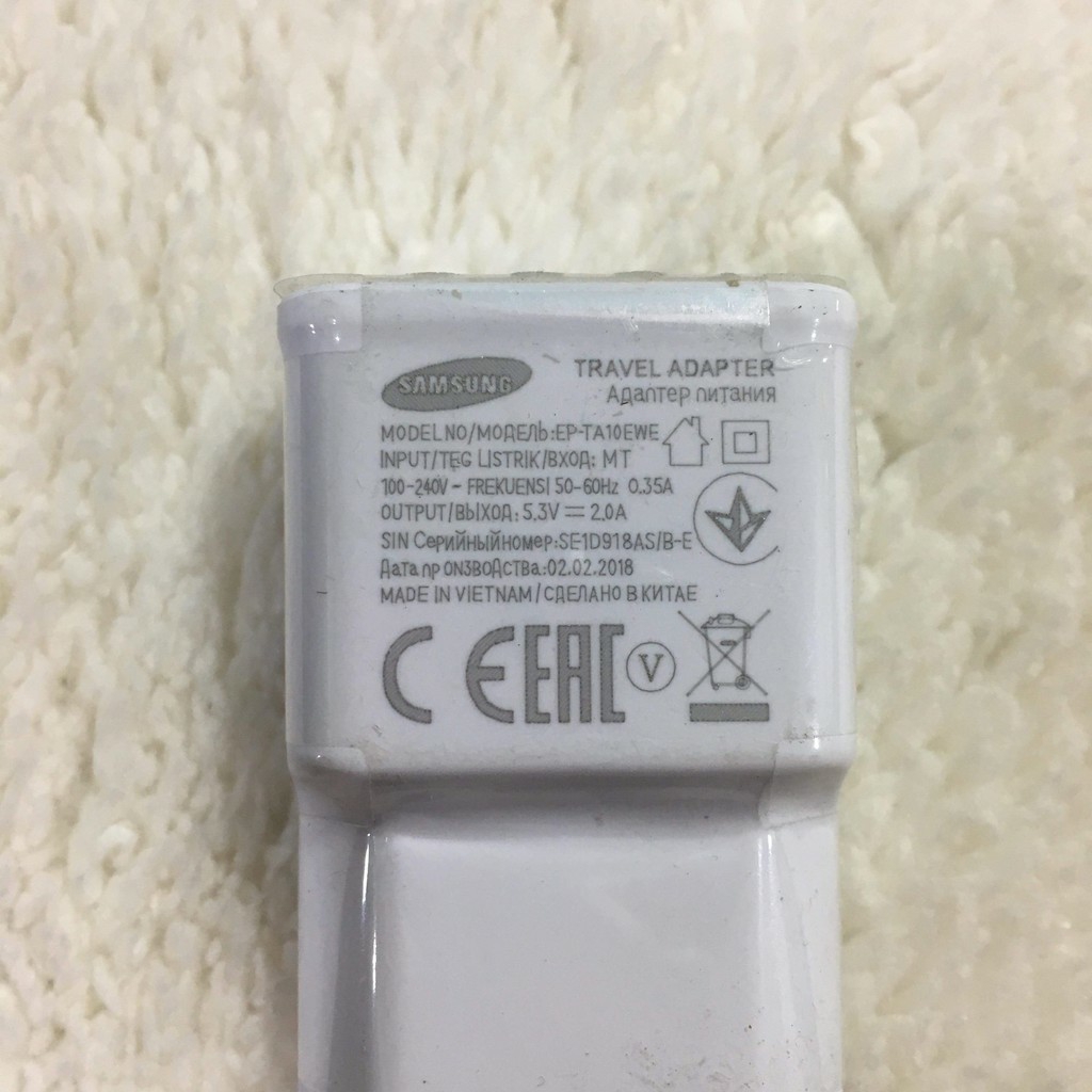 Cốc sạc note 3, S10 linh kiện