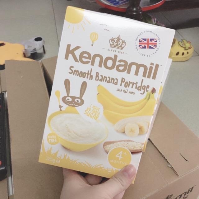 [Chính hãng] Bột ăn dặm kendamil hộp 100g -3 vị