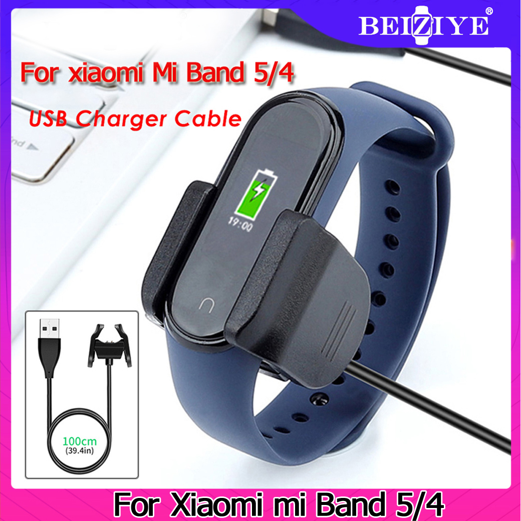 Cáp sạc For Mi Band 6 cho Xiaomi Mi Band 5 Dock Clip Cáp sạc nhanh cho Xiaomi Miband 5 Band4 For miband 4 Phụ kiện bộ chuyển đổi 4 dây
