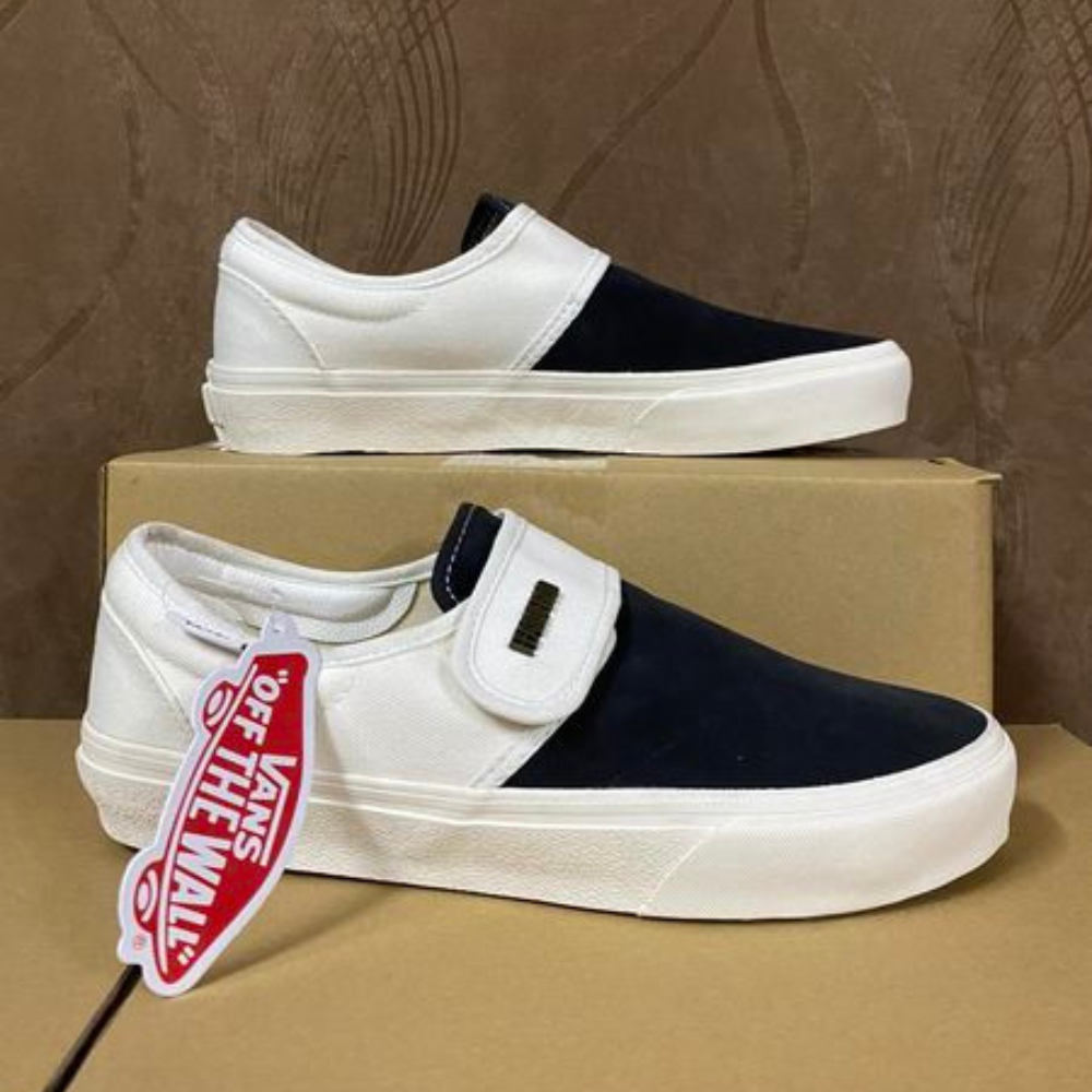Giày Lười Vans Nam Nữ Màu Đen, Mẫu Mới