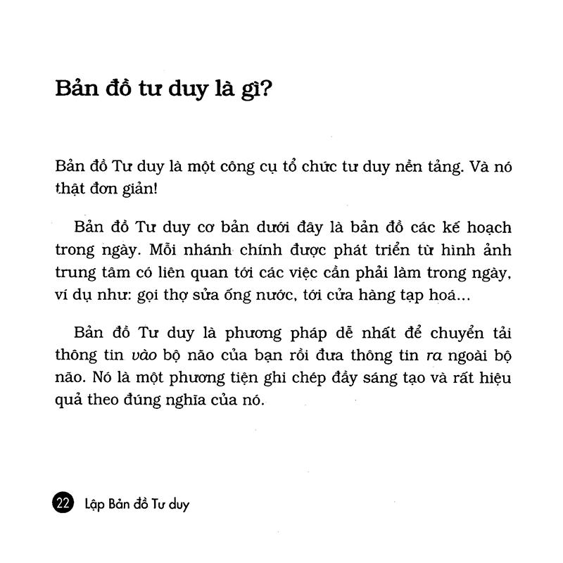 Sách-Lập bản đồ tư duy