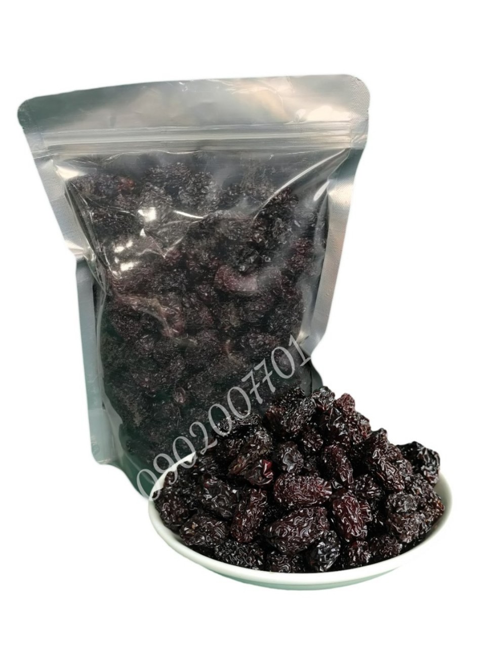 Táo Tàu Đen Siêu Dẻo, Quả To 500G