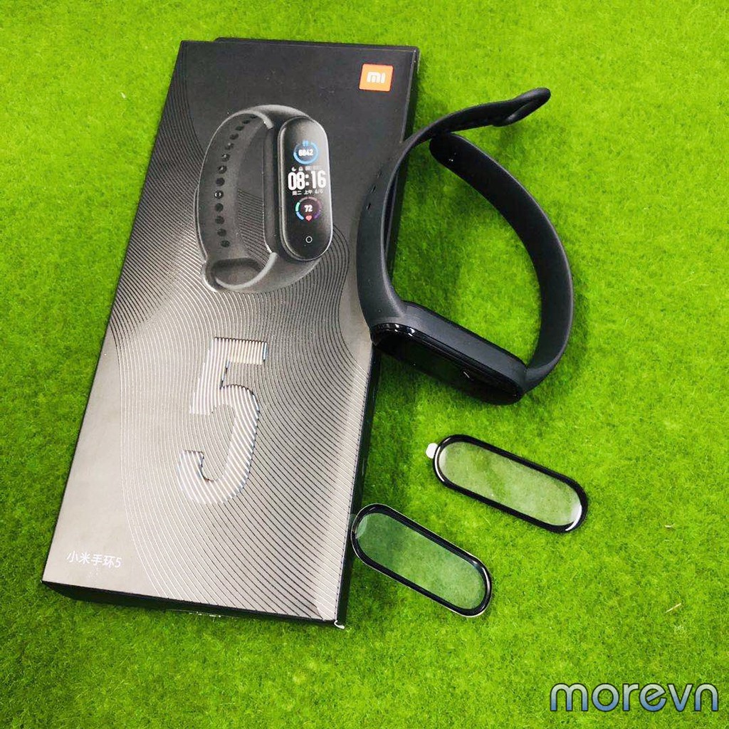 Miếng Dán Miband 5, Miband 4 3D Full Màn Viền Đen Dán Dẻo Full Màn Mi Band 4,5