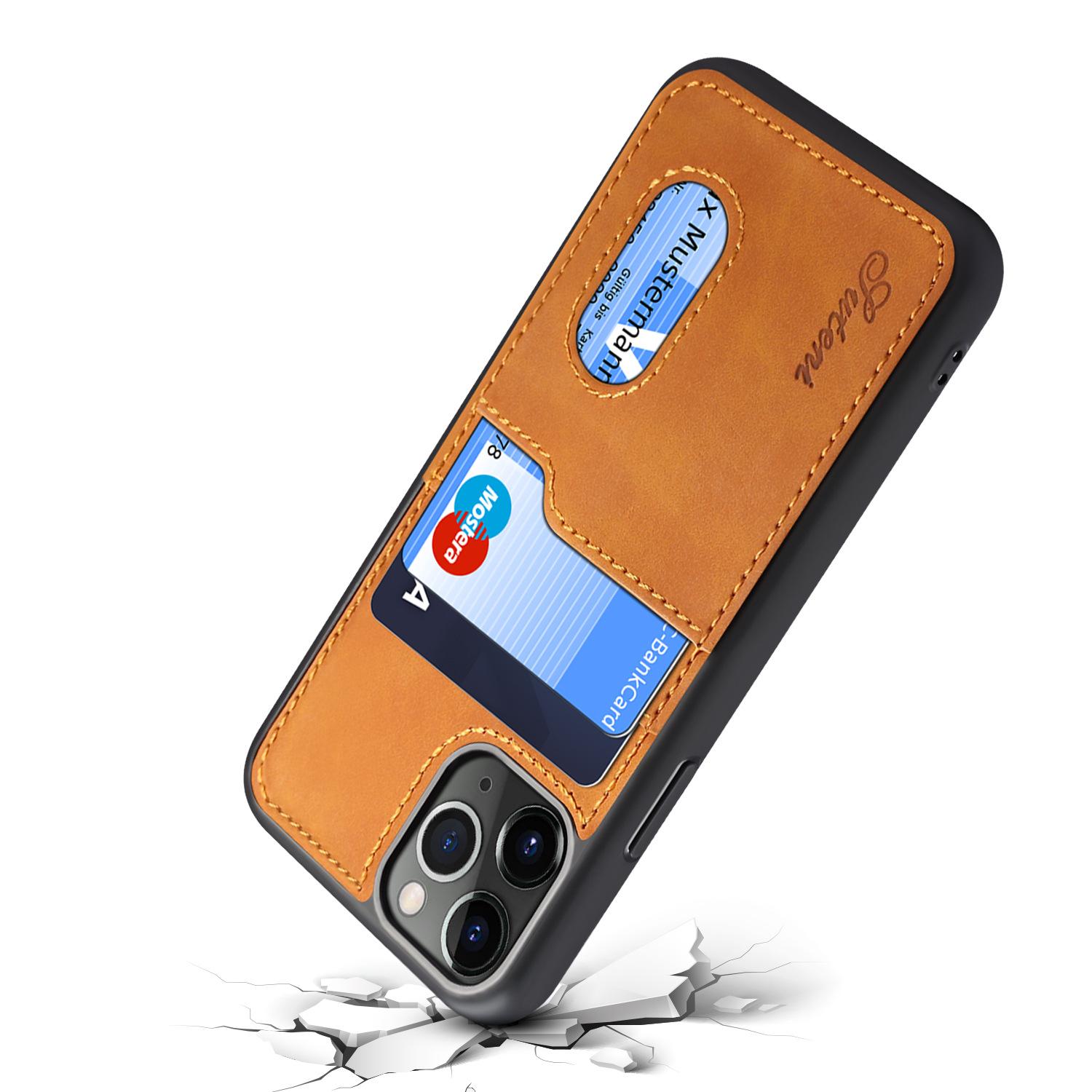 Ốp lưng da cao cấp và đựng thẻ cho iPhone 11/  iPhone 11Pro/ iPhone 11 Pro Max