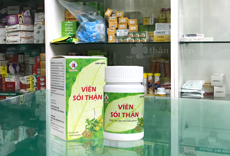Viên sỏi thận giúp tan sỏi thận lọ 100 viên