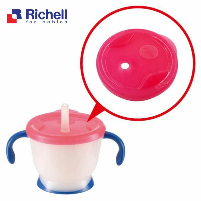 Cốc tập hút 3 giai đoạn Richell Nhật Bản