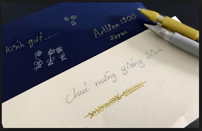 Bút bi mực nhũ, Artline