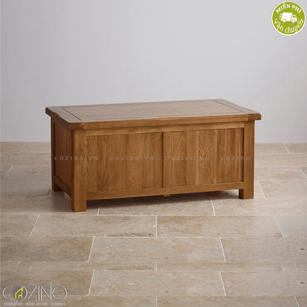 Rương Original Rustic gỗ sồi