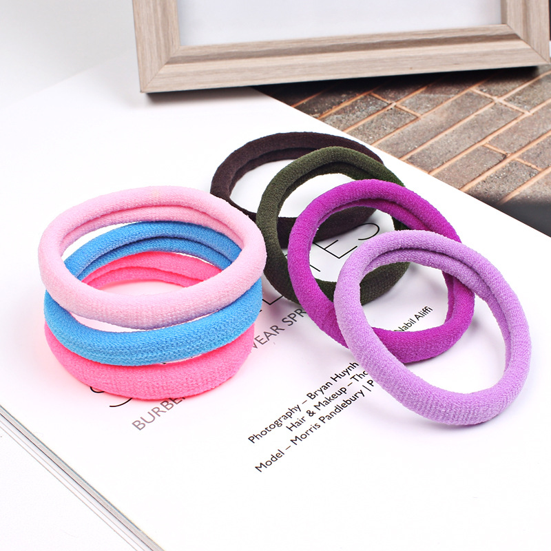 Combo 10 cột tóc thun đơn giản, bền đẹp ( co giản cực tốt cho người lớn trẻ nhỏ )