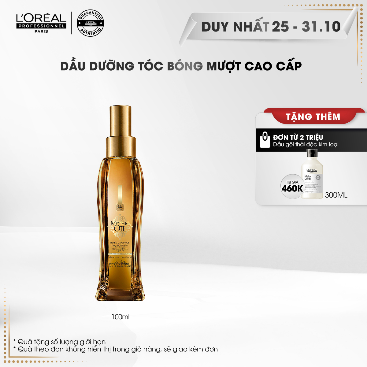 Tinh dầu dưỡng tóc bóng mượt cao cấp...