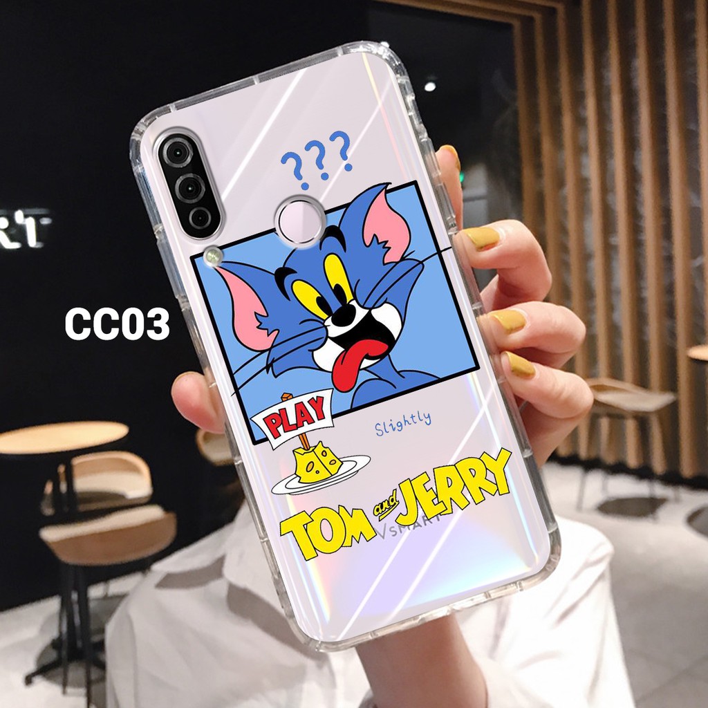 [VSMART JOY 3] Ốp lưng VSmart Joy 3 dẻo trong in hình Tom và Jerry