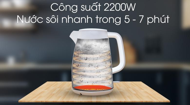 Bình siêu tốc Philips 1.5 lít HD9334