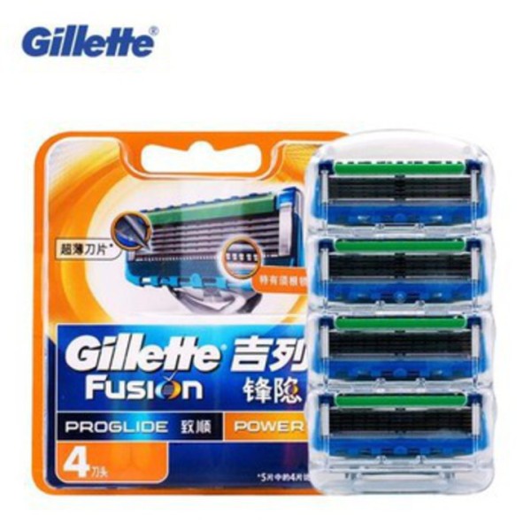 Dao cạo râu Gillette Fusion 5+1 vỉ 4 nhập khẩu