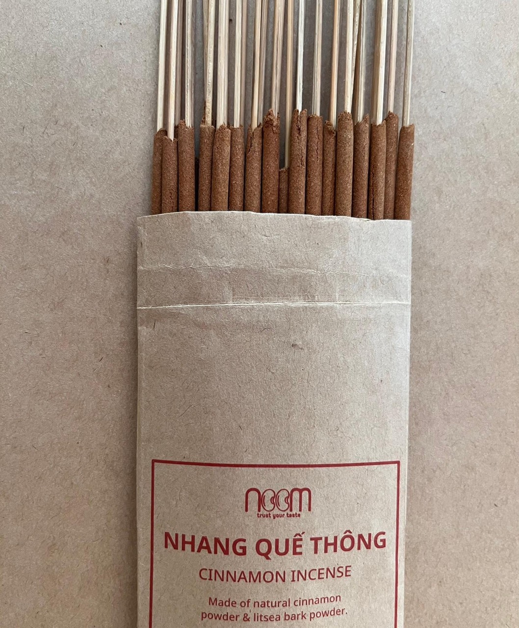 Nhang Quế Thông - Noom (100% từ quế Quảng Nam)