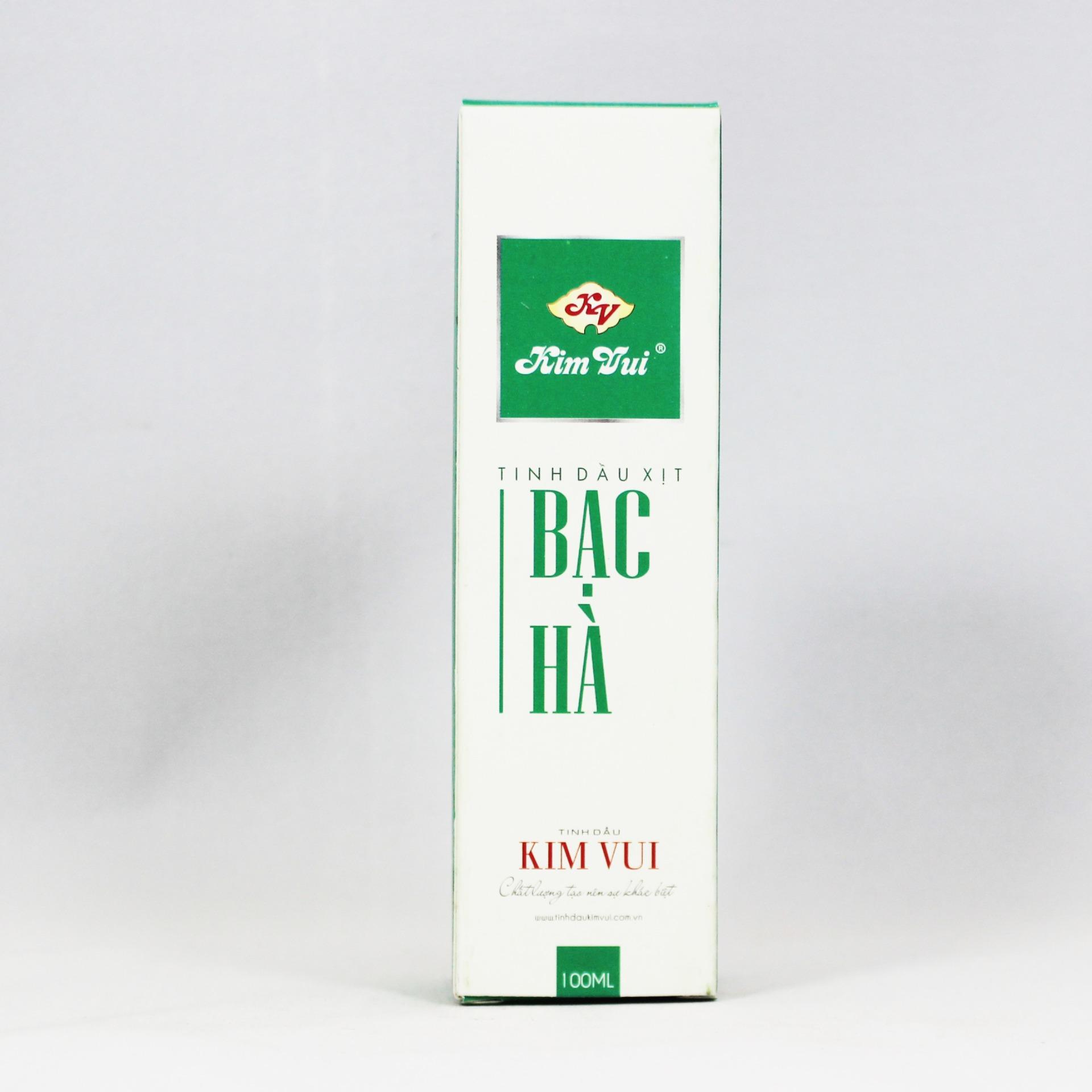 Tinh dầu xịt phòng Bạc hà Kim Vui 100ml