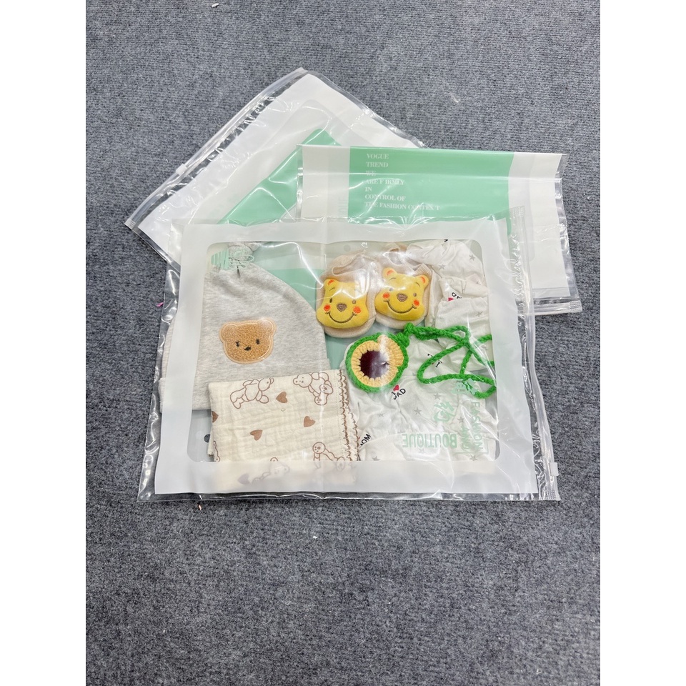Combo 5 Túi zip đựng đồ đi sinh cho mẹ và bé