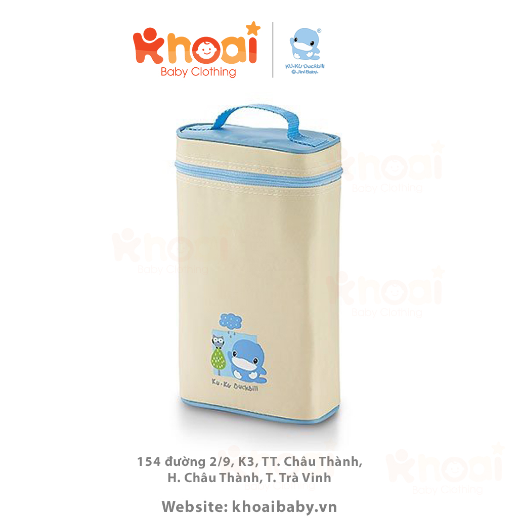 Túi ủ ấm bình sữa Kuku Duckbill