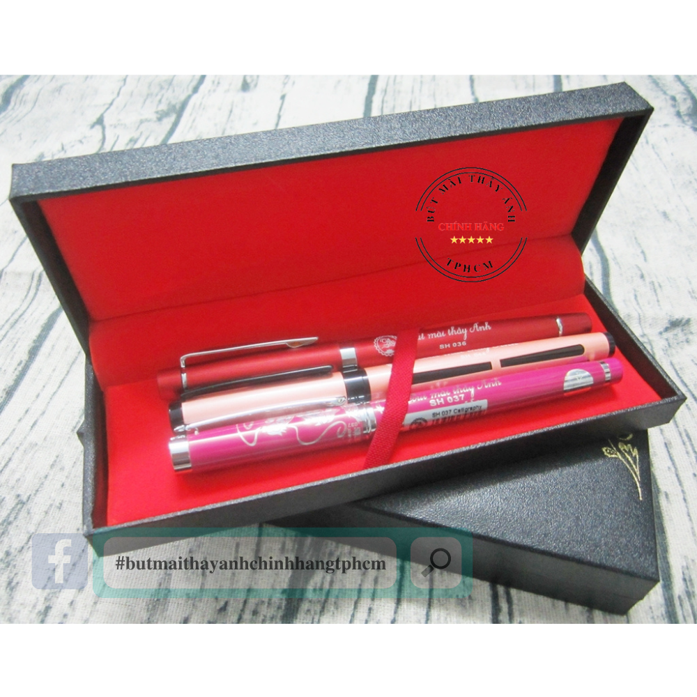 Hộp bút cao cấp lót nhung